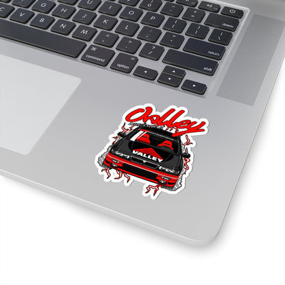 "Option" JDM Magazine Inspired Sticker — ValleyDreamCar Galant Kiss-Cut Decal