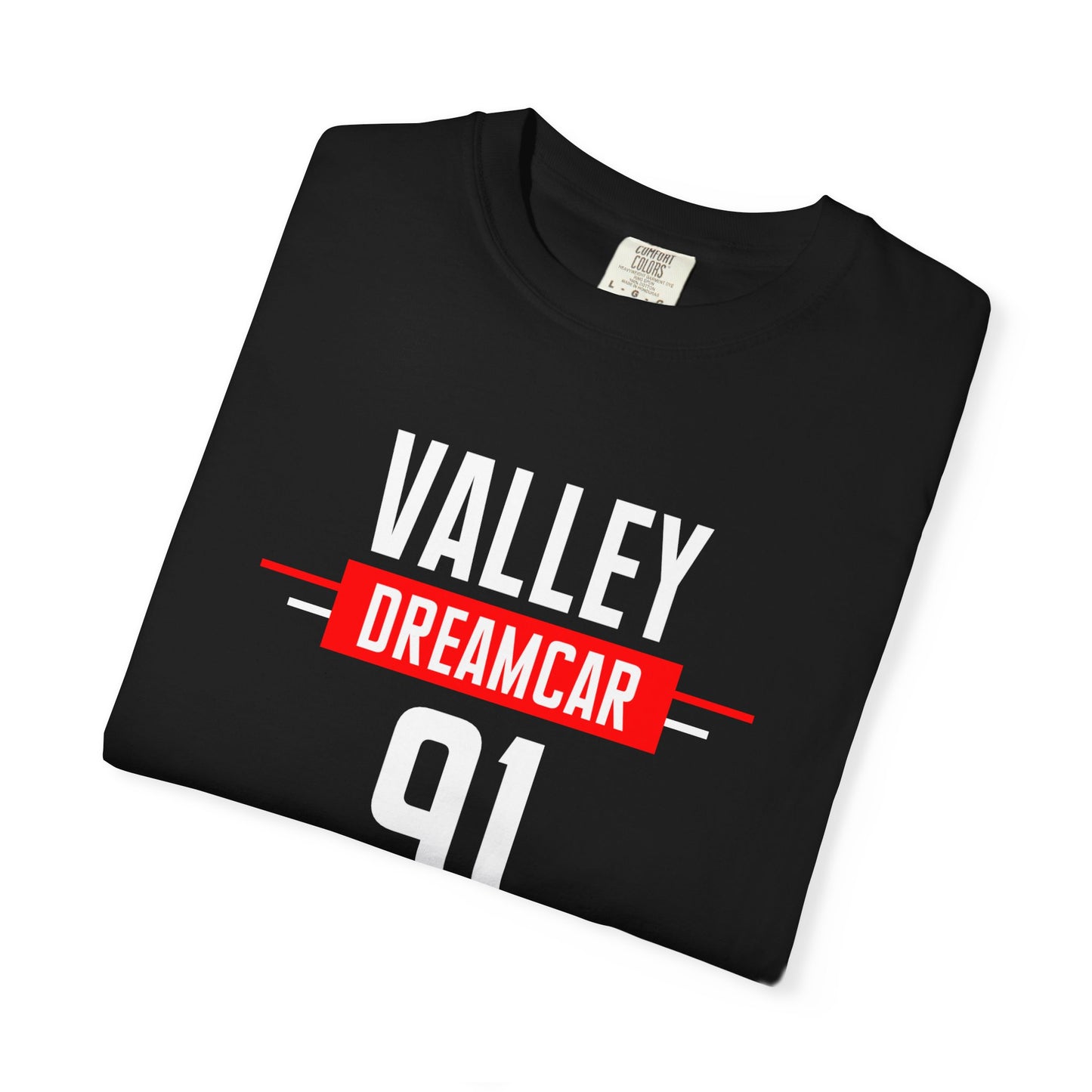 Valley Dreamcar 91 Racing T-Shirt — Retro Car Blueprint Tee