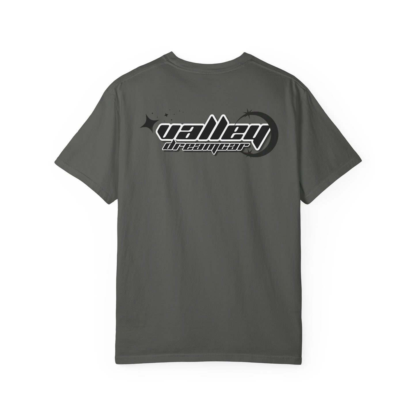 ValleyDreamCar Graphic T-Shirt —Y2K Front and Back Logo Tee
