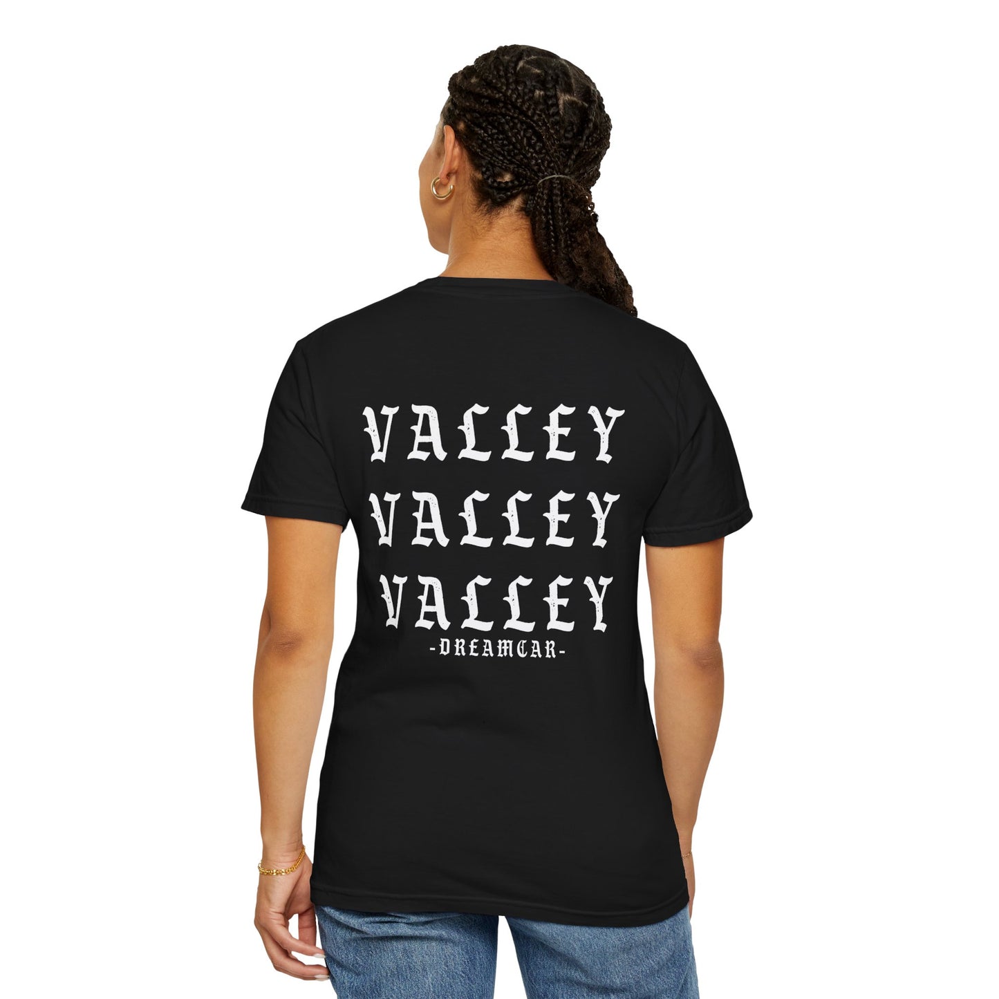 Valley Graphic T-Shirt — "I Feel Like Valley" Retro Gothic Tee