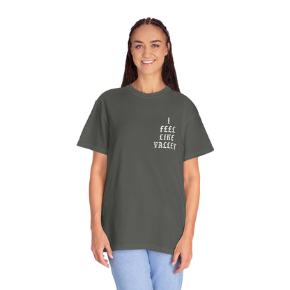 Valley Graphic T-Shirt — "I Feel Like Valley" Retro Gothic Tee