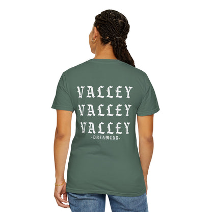 Valley Graphic T-Shirt — "I Feel Like Valley" Retro Gothic Tee