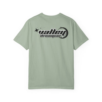 ValleyDreamCar Graphic T-Shirt —Y2K Front and Back Logo Tee