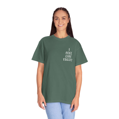 Valley Graphic T-Shirt — "I Feel Like Valley" Retro Gothic Tee