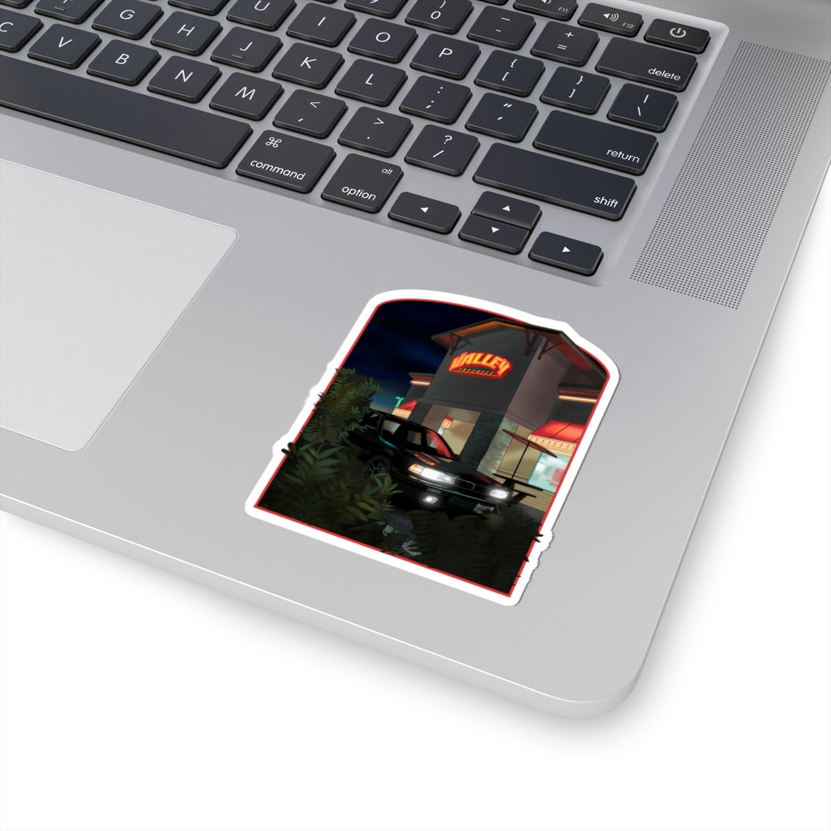 Valley-n-Out Style Diner Sticker — Valley's Galant Diner Kiss-Cut Sticker