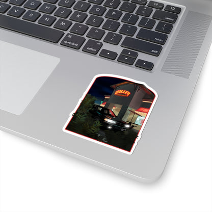 Valley-n-Out Style Diner Sticker — Valley's Galant Diner Kiss-Cut Sticker