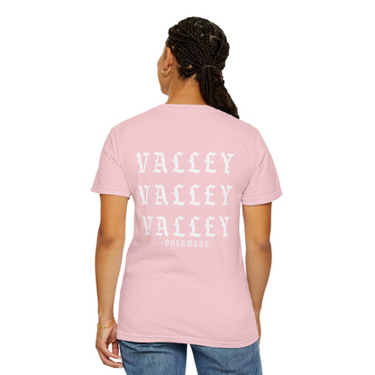 Valley Graphic T-Shirt — "I Feel Like Valley" Retro Gothic Tee