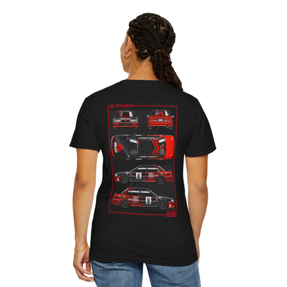 Valley Dreamcar 91 Racing T-Shirt — Retro Car Blueprint Tee