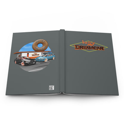 ValleyDreamcar Hardcover Journal — Donut Shop style Notebook