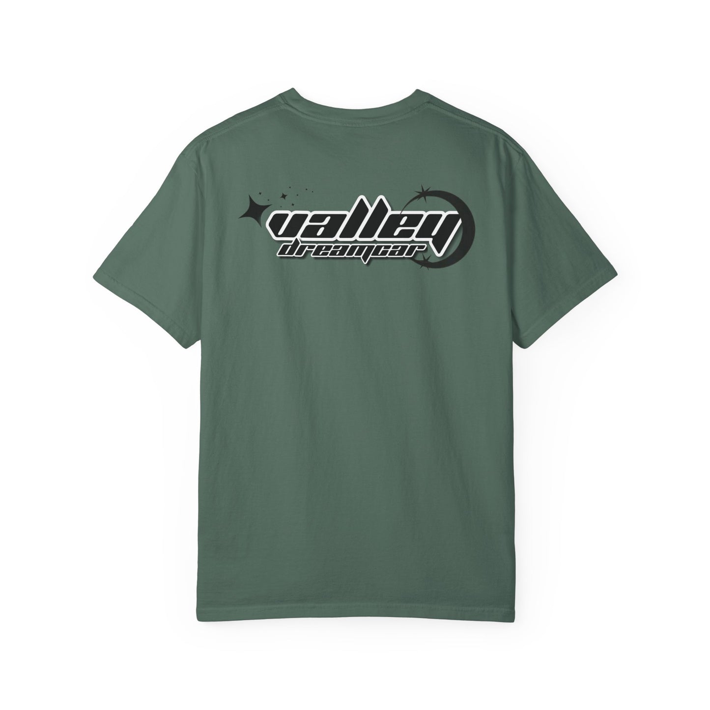 ValleyDreamCar Graphic T-Shirt —Y2K Front and Back Logo Tee