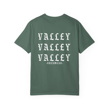 Valley Graphic T-Shirt — "I Feel Like Valley" Retro Gothic Tee