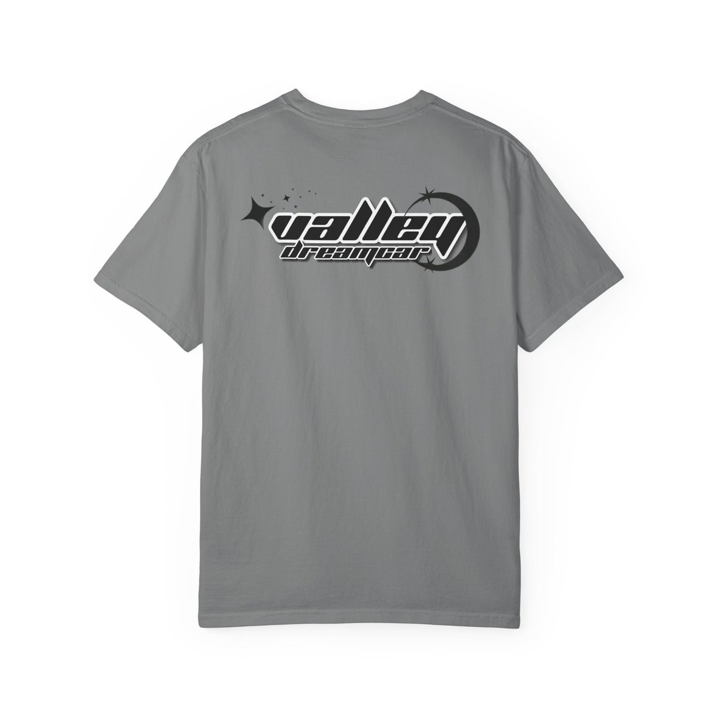 ValleyDreamCar Graphic T-Shirt —Y2K Front and Back Logo Tee