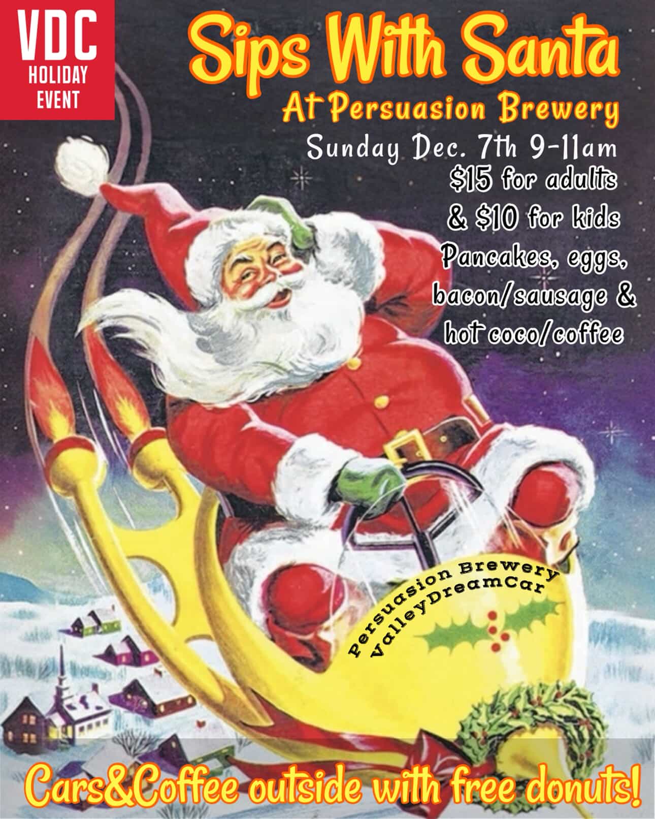 Sips with Santa Admission