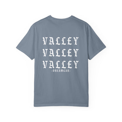 Valley Graphic T-Shirt — "I Feel Like Valley" Retro Gothic Tee