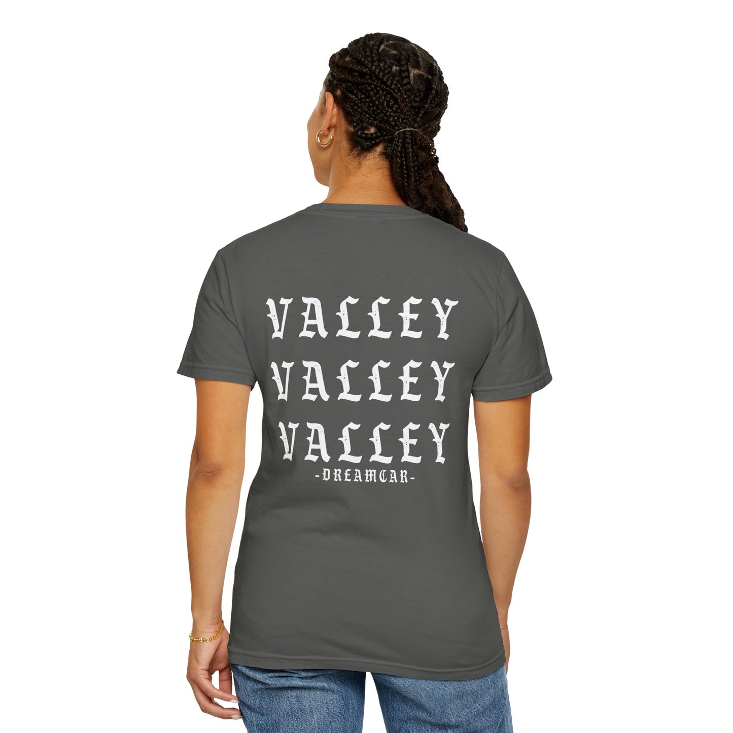 Valley Graphic T-Shirt — "I Feel Like Valley" Retro Gothic Tee