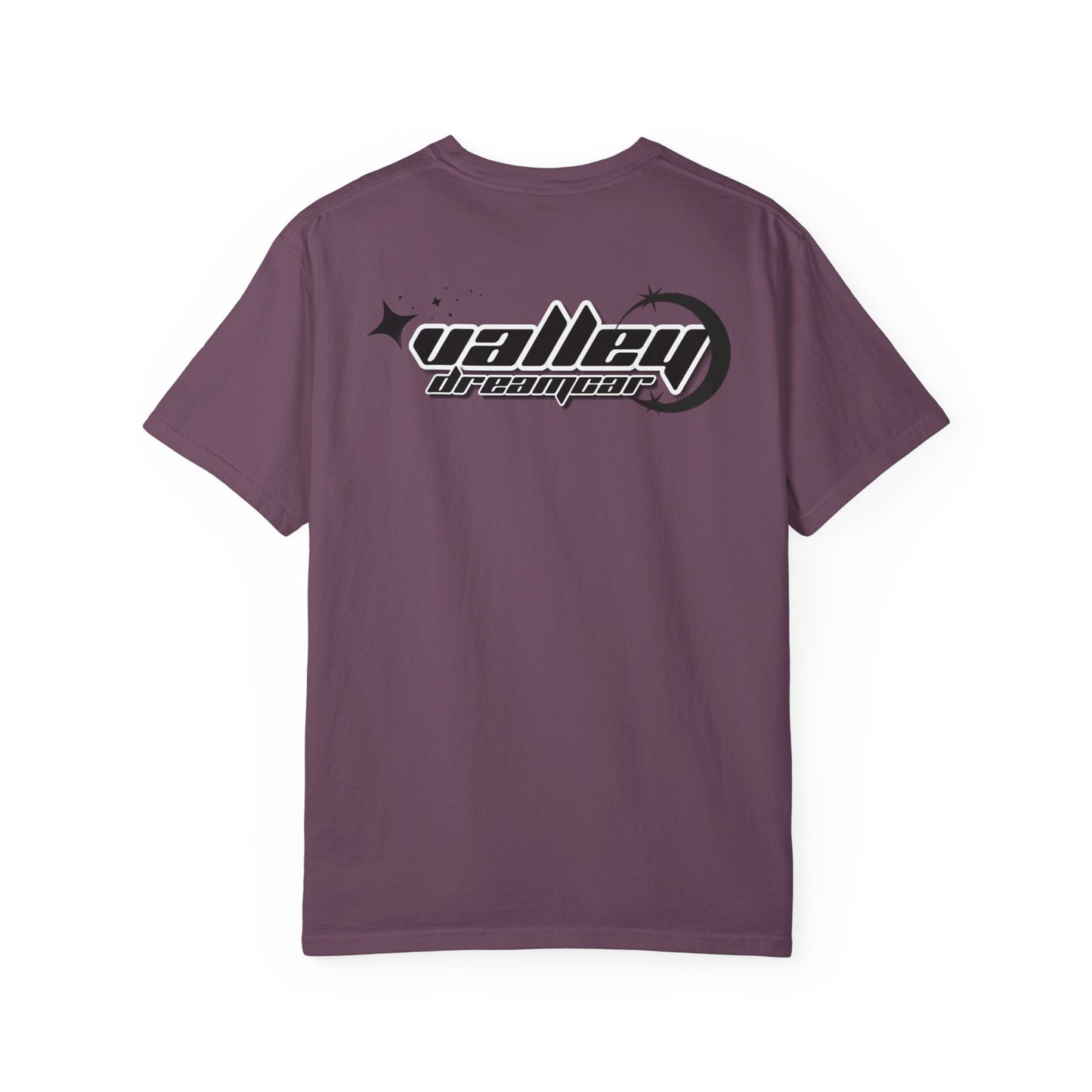 ValleyDreamCar Graphic T-Shirt —Y2K Front and Back Logo Tee