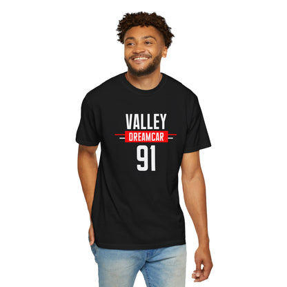 Valley Dreamcar 91 Racing T-Shirt — Retro Car Blueprint Tee