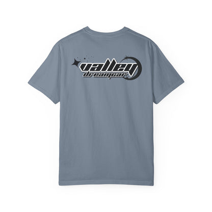 ValleyDreamCar Graphic T-Shirt —Y2K Front and Back Logo Tee